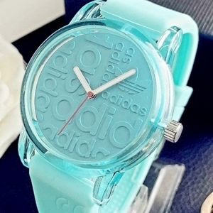 Adidas Watch Silicone Band Strap Teal Turquoise